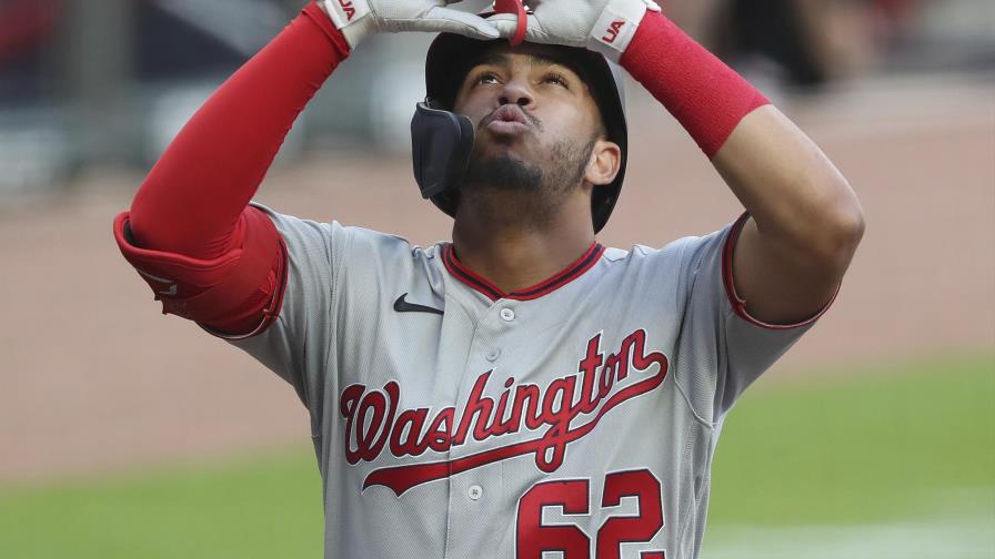 García, de Nacionales, el primer nacido en el 2000 en dar HR García, de Nacionales, el primer nacido en el 2000 en dar HR