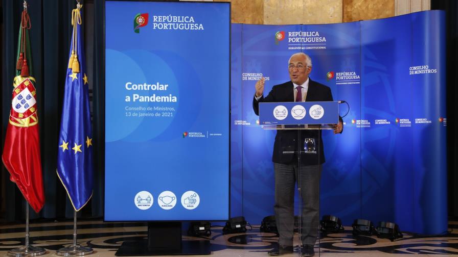 Portugal implementa confinamiento por repunte de COVID-19