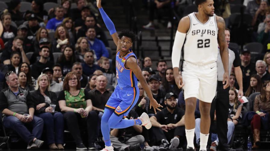 Thunder gana por fin en San Antonio