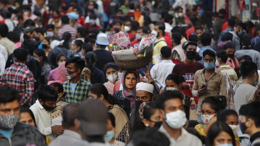 El coronavirus sigue avanzando en Nueva Delhi