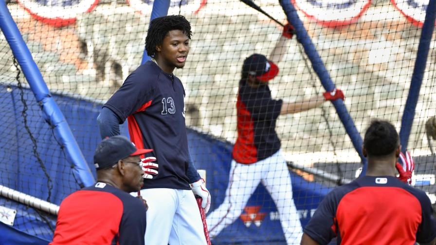 Acuña y Freeman, sanos para 1er juego de Bravos