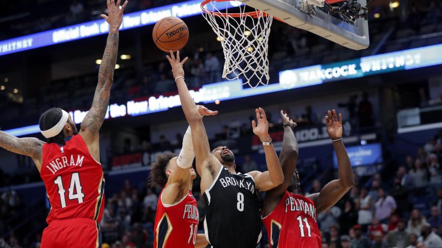 Con 31 puntos de Dinwiddie, Nets vencen a Pelicans