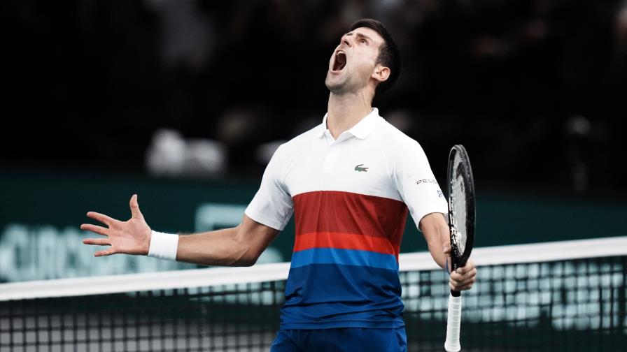 Djokovic y Medvedev avanzan a la final en Masters de París