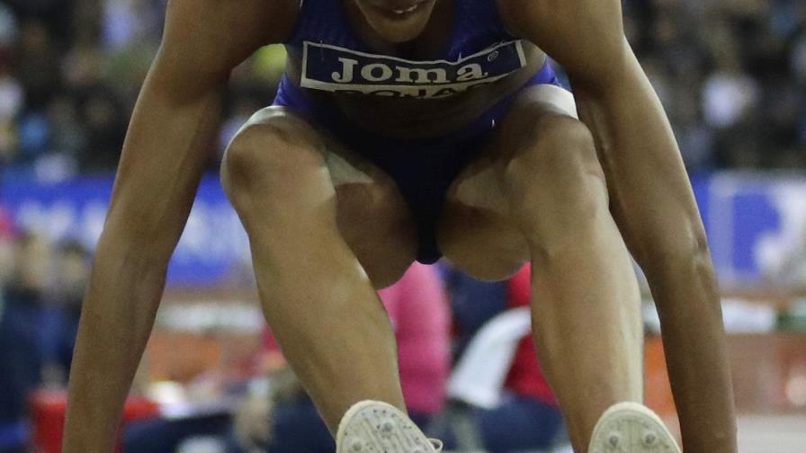Venezolana Rojas bate plusmarca bajo techo en salto triple Venezolana Rojas bate plusmarca bajo techo en salto triple