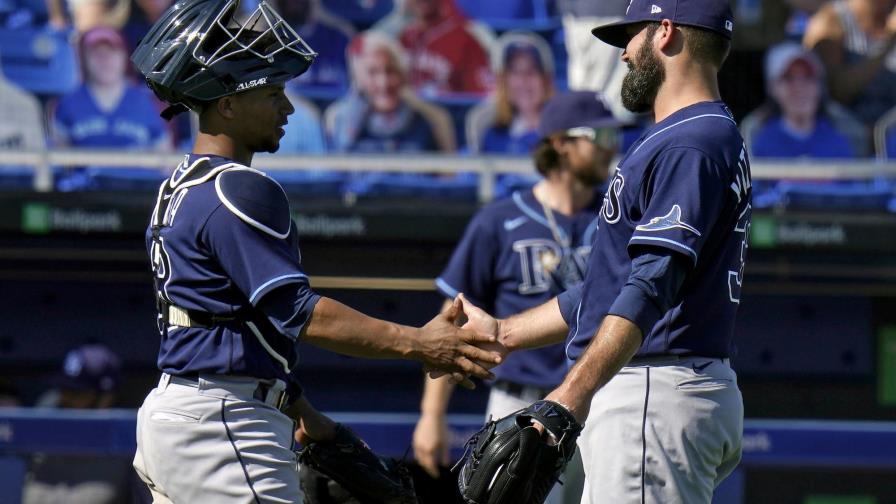 Rays derrotan a Azulejos y llegan a 11 triunfos en fila