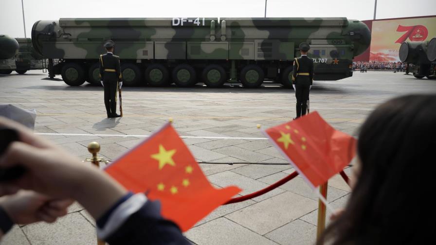 La fuerza nuclear china crece rápidamente, dice el Pentágono
