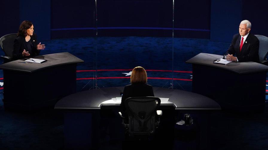 El cortés debate de los vicepresidentes contrasta con el caótico choque Trump-Biden El cortés debate de los vicepresidentes contrasta con el caótico choque Trump-Biden