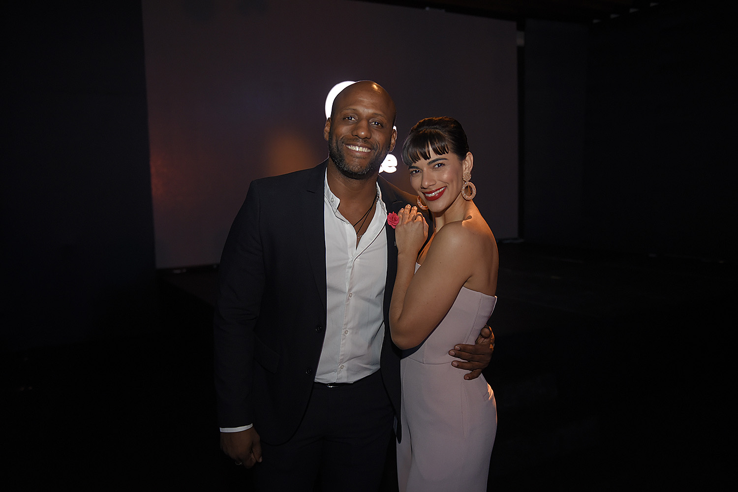 Enrique Qualey y Nashla Bogaert