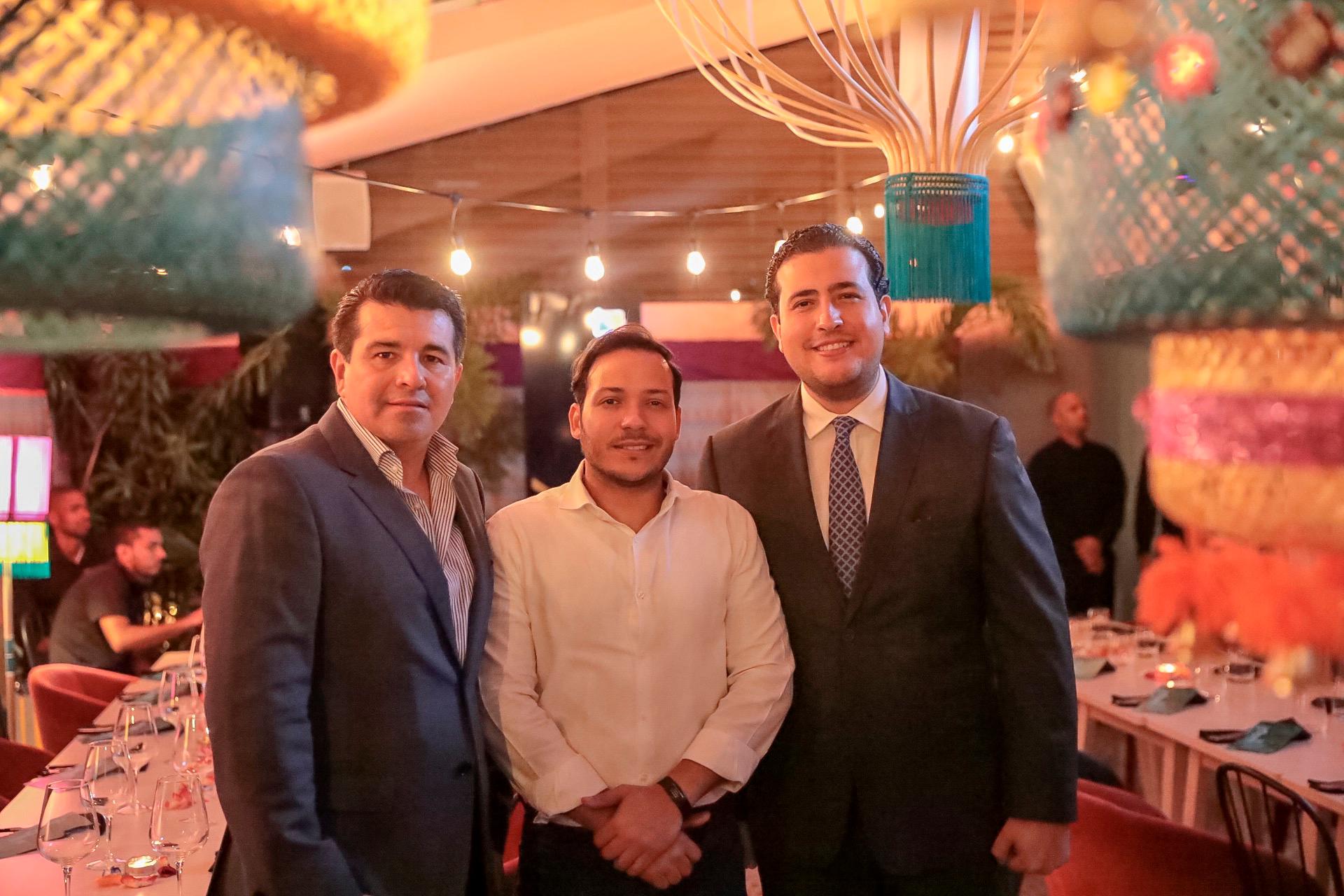 Juan Carlos Duque, José Inoa y Jorge Féliz Pacheco.