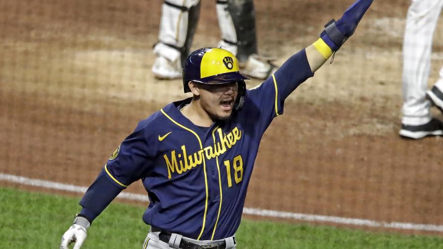 Cerveceros remontan y ganan a Piratas 6-5 en 11 innings