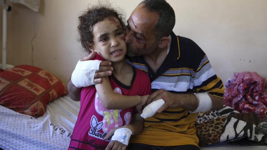 Niños de Gaza se llevan lo peor del conflicto Israel-Hamas