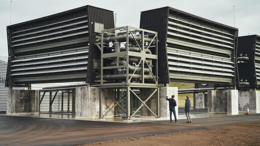 Captura directa de aire para combatir el cambio climático