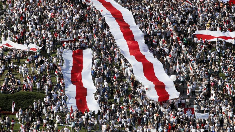 La app Telegram, indispensable en protestas en Bielorrusia La app Telegram, indispensable en protestas en Bielorrusia