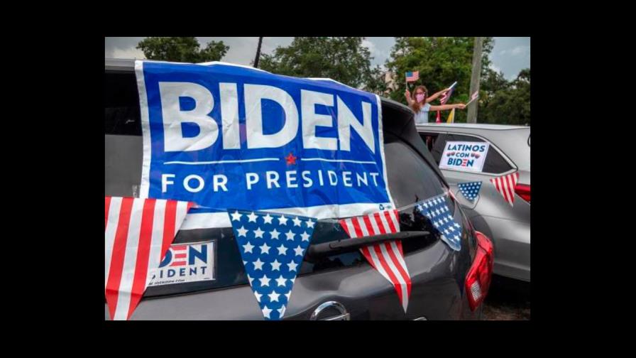 Biden lidera cómodamente los sondeos a menos de cuatro meses de los comicios