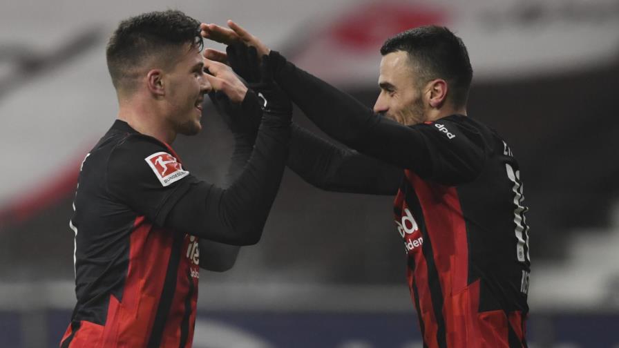 Jovic se reencuentra con el gol al volver a Alemania
