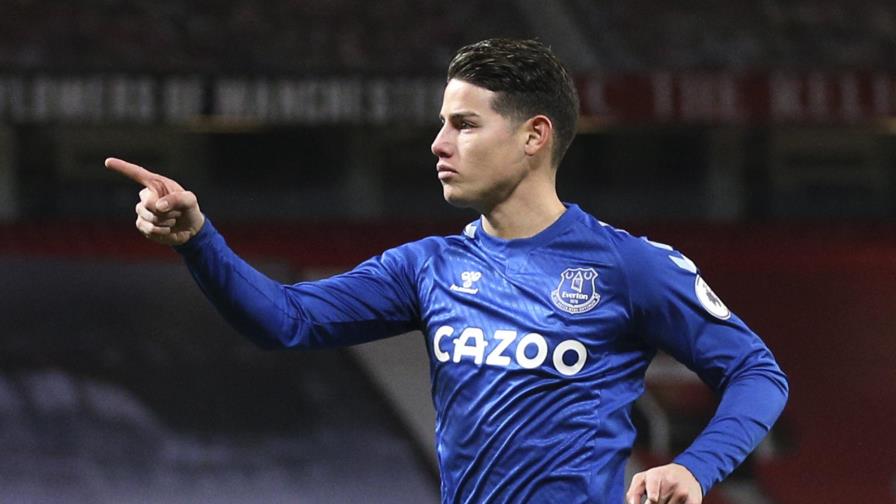 Everton empata al final y golpea aspiraciones del United