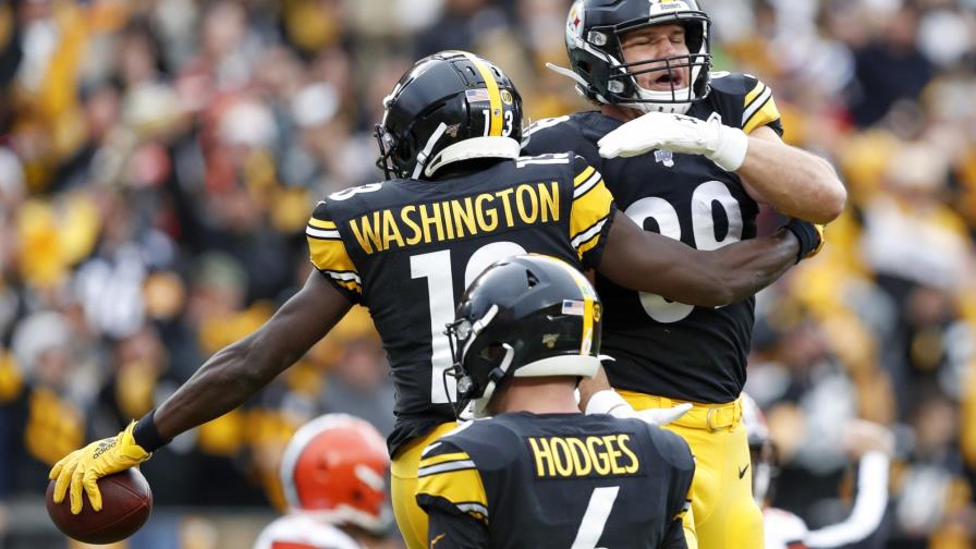 Steelers cobran revancha ante Browns y siguen en la pelea