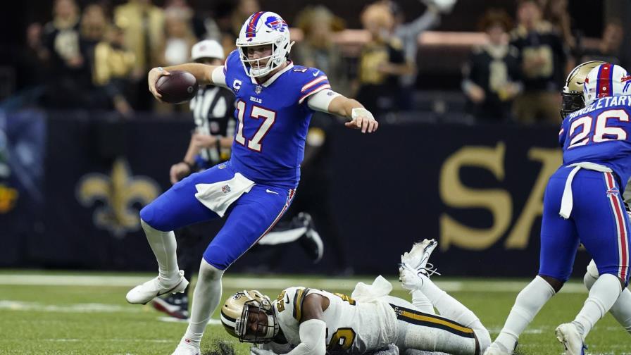 Allen lanza para 4 TD y Bills aplastan 31-6 a los Saints