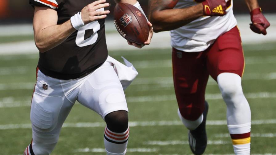 Mayfield y Chubb lideran triunfo de Browns ante Washington