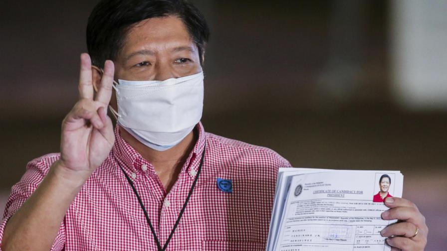 Filipinas: hijo de exdictador Marcos optará a la presidencia