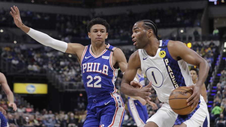 Con 21 puntos de Warren, Pacers remontan y vencen a 76ers