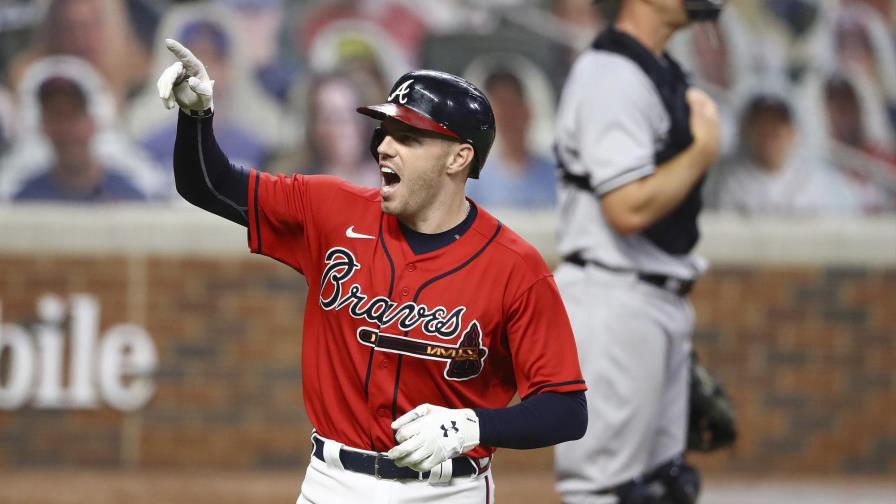 Bravos barren a Yanquis en doble cartelera; Ozuna dio jonrón en el primer encuentro