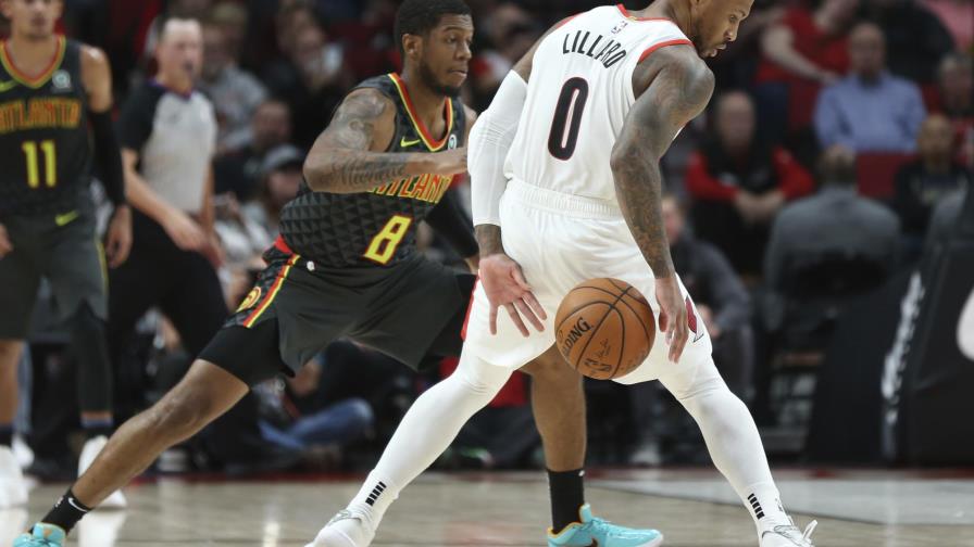 Trail Blazers derrotan a los Hawks 124-113 en la prórroga Trail Blazers derrotan a los Hawks 124-113 en la prórroga