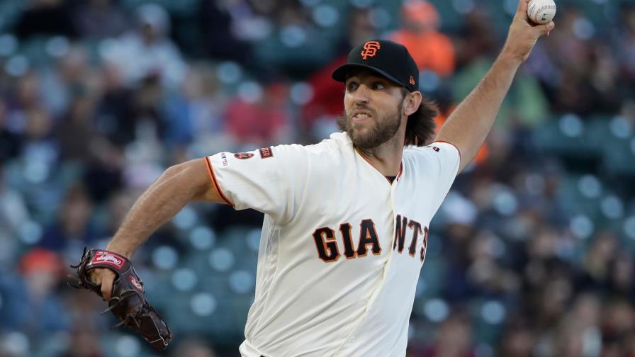Madison Bumgarner se creció en el montículo con 11 ponches en triunfo de los Gigantes