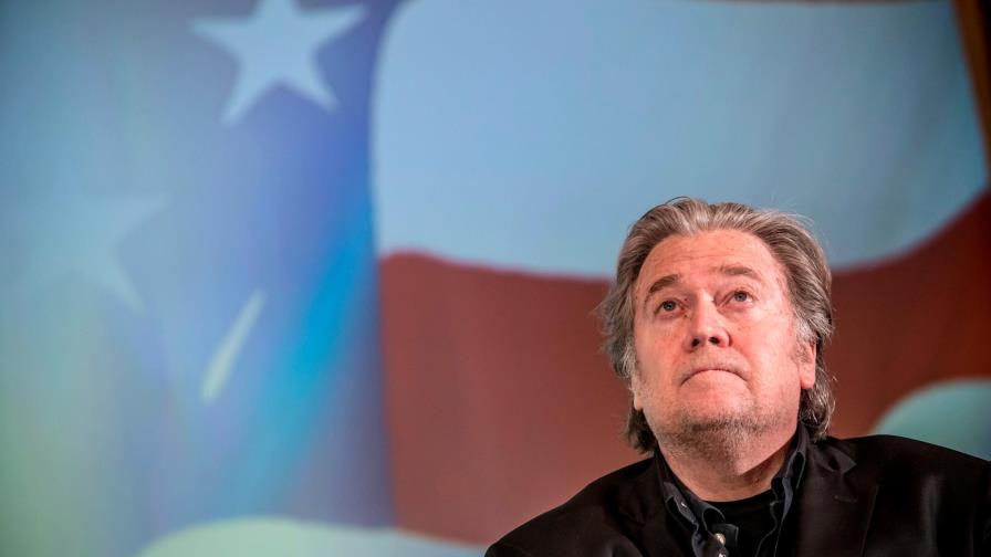 Bannon, acusado de desacato ante Justicia por desobedecer al Congreso de EEUU