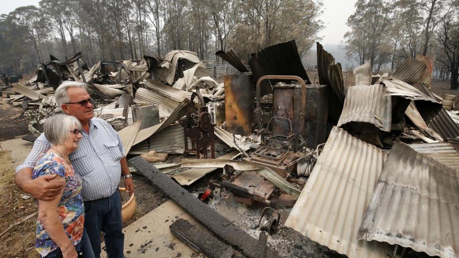 Alto riesgo de incendios forestales en sureste de Australia Alto riesgo de incendios forestales en sureste de Australia