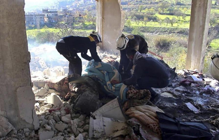 Mueren 16 civiles en zona rebelde del noroeste de Siria
