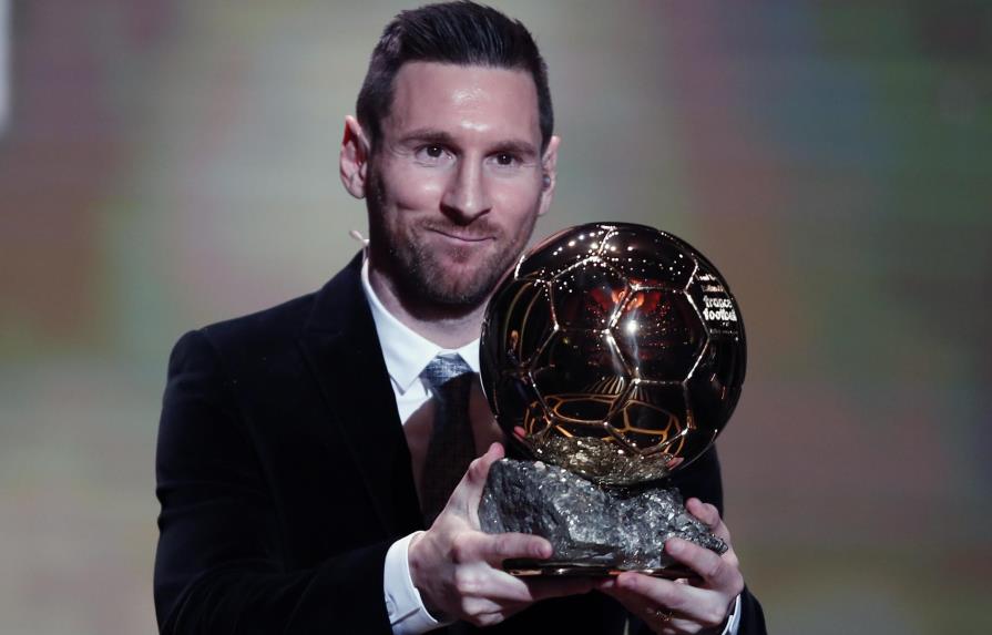 Messi conquista 6to Balón de Oro y quiere más