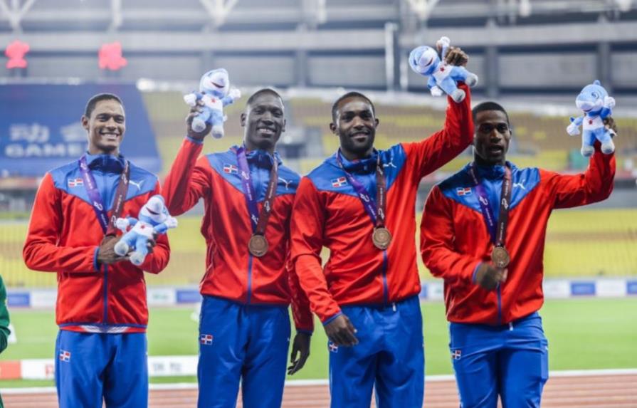 Atletas dominicanos ganan plata y dos bronce en los juegos mundiales militares