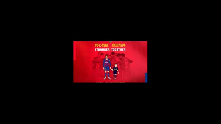 El Barça impulsa campaña para solidarizarse con China por la crisis sanitaria