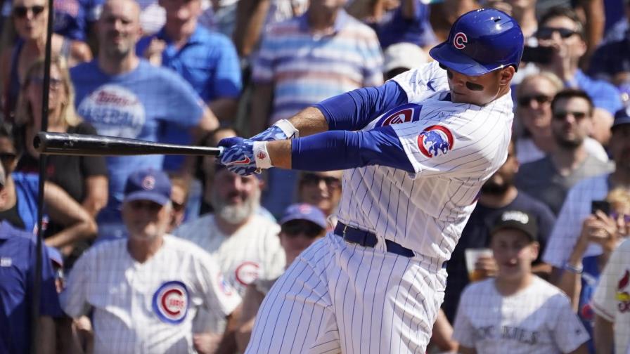 Cachorros vencen 8-5 a Cardenales; Pederson jonronea