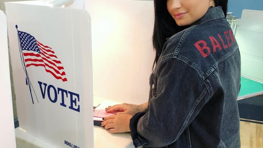 Demi Lovato ejerce el voto con su regreso a las redes sociales
