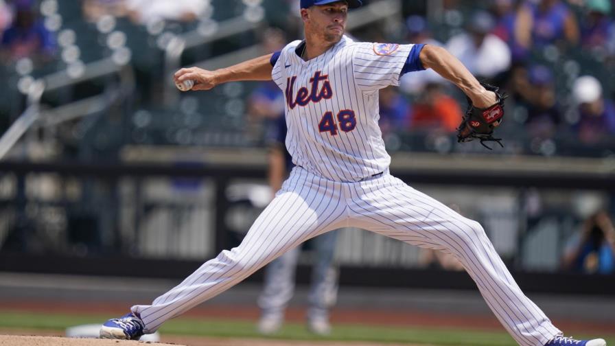Mets: Tensión de antebrazo deja a deGrom fuera por 10 días