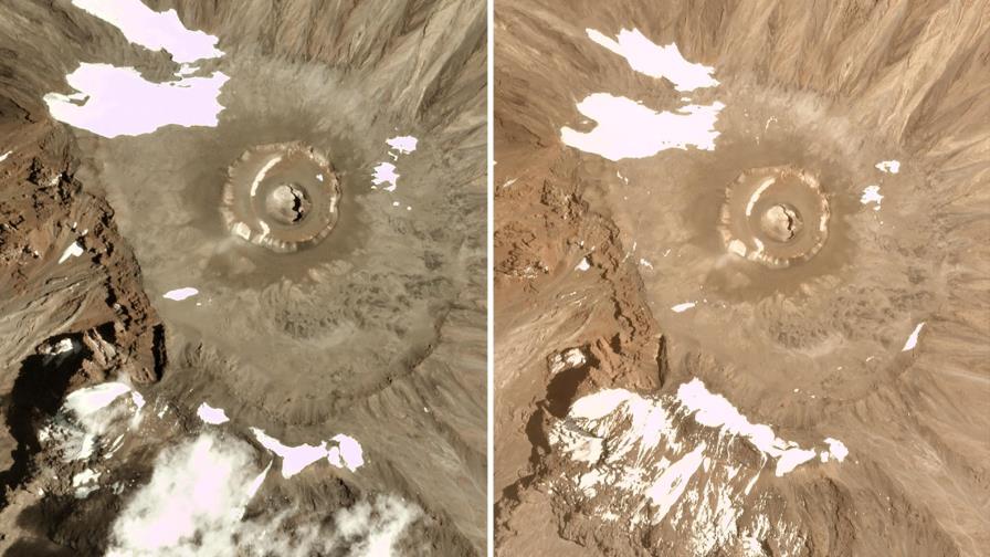 Desaparecen rápidamente los glaciares de las montañas Desaparecen rápidamente los glaciares de las montañas