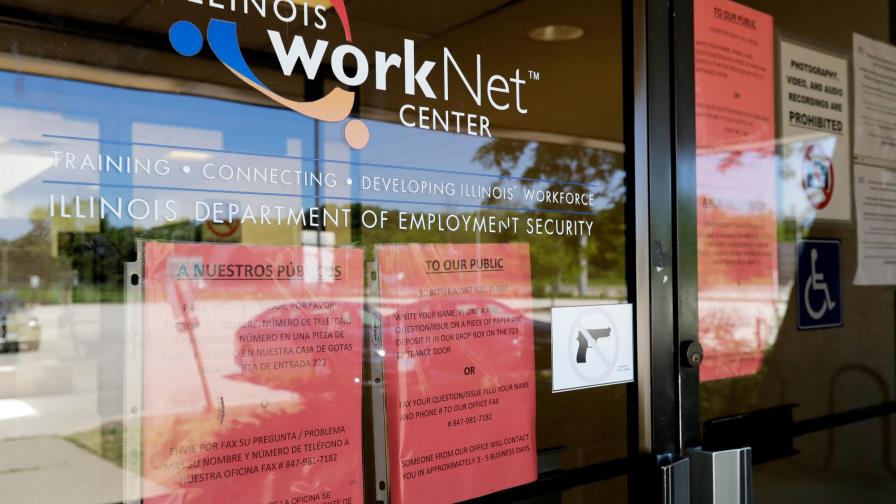 Cifra de pedidos de ayuda por desempleo en EEUU sigue alta Cifra de pedidos de ayuda por desempleo en EEUU sigue alta