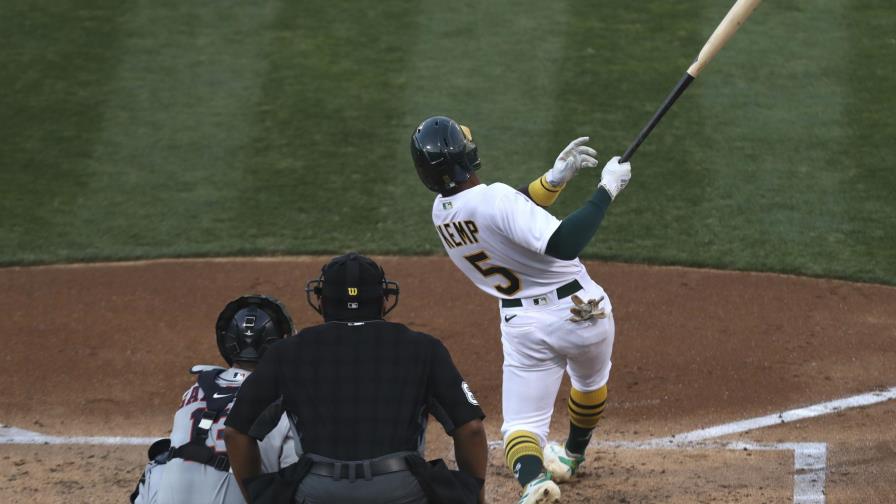 Murphy jonronea y los Atléticos blanquean a los Astros