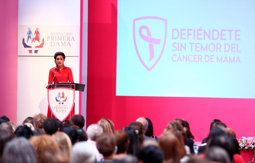 Despacho de la Primera Dama asegura brindó ayuda a más de 90,000 mujeres con cáncer  