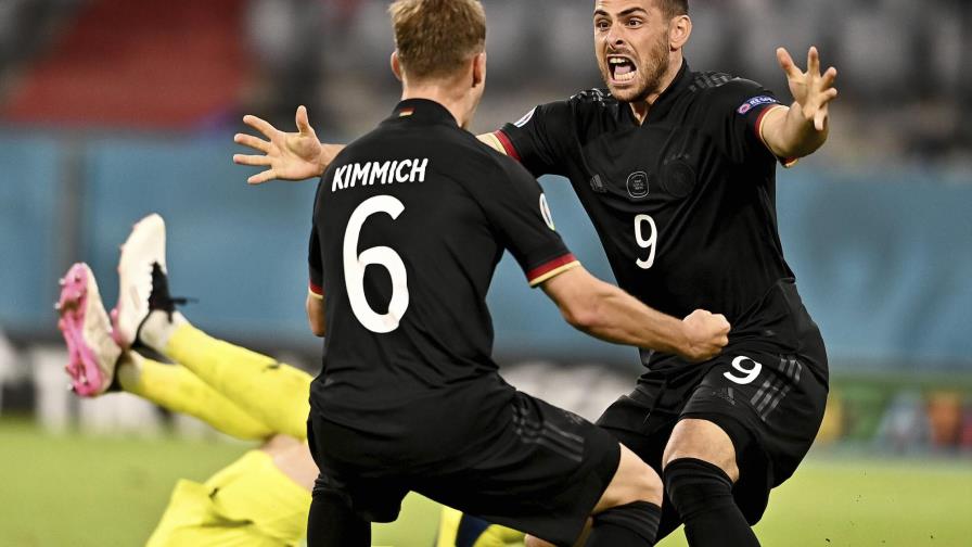 Alemania sobrevive en la Euro y chocará contra Inglaterra