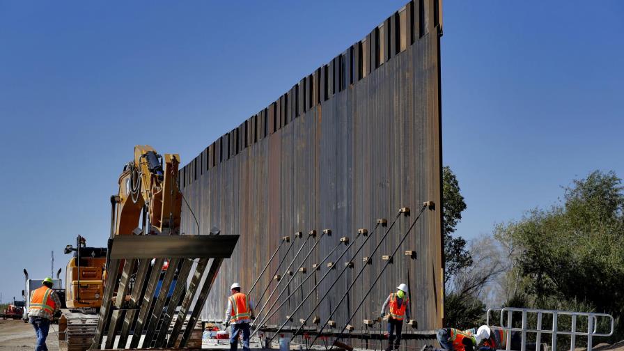EEUU: Funcionarios anuncian 160to km de muro fronterizo