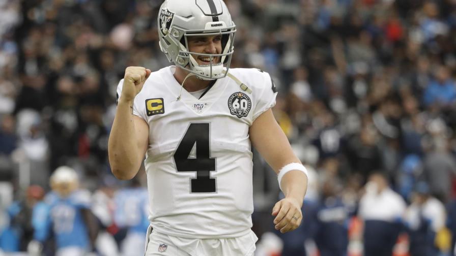En la NFL: Raiders confían en que Carr ganará en el frío