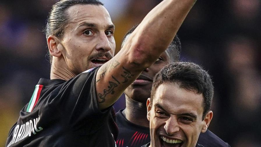 Ibrahimovic anota y Milan se impone en cancha de Cagliari