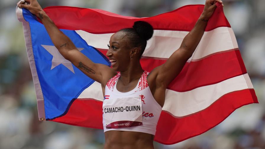 Camacho-Quinn conquista oro para Puerto Rico en 100 vallas