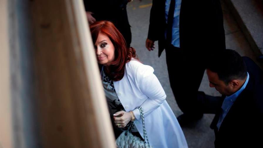 Kirchner ante la justicia a días de asumir la vicepresidencia de Argentina