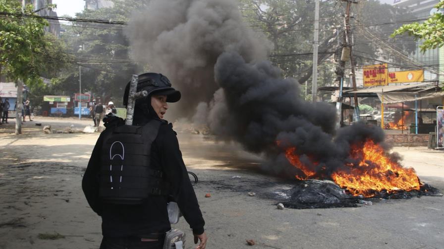 Protestas en Myanmar tras una jornada con más de 100 muertos