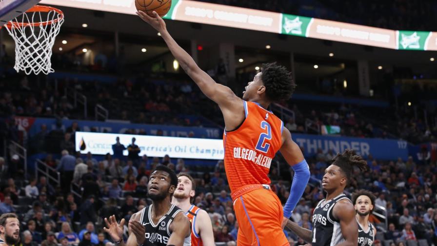 Thunder le pasa por encima a los Spurs