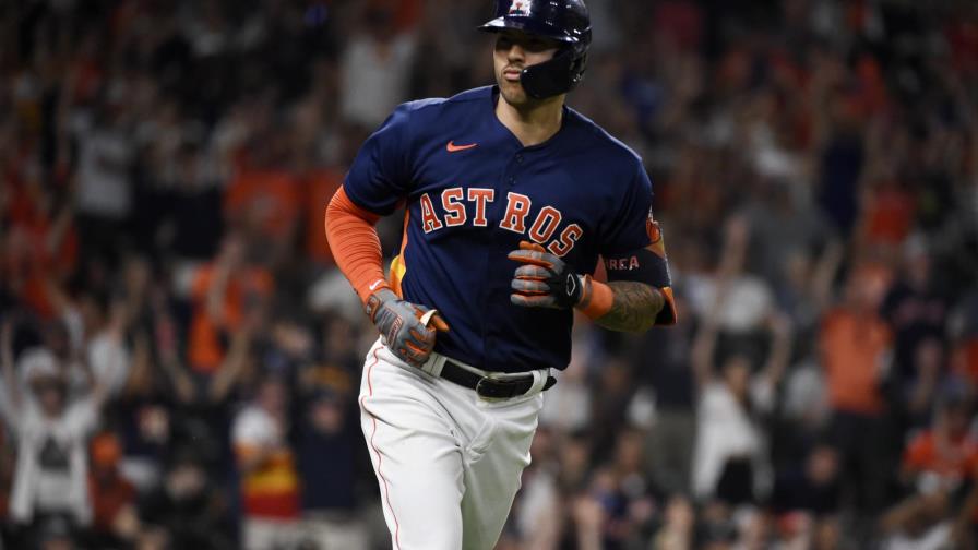 García impulsa tres, Correa pega jonrón y Astros ganan
